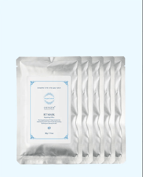 RT Modeling Mask, For Soothing Treatment 30g x 5packs - Oxygenceuticals Australia